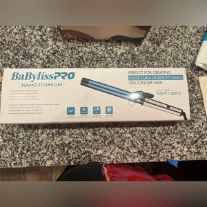 BaBylissPRO Nano Titanium Curling Iron - Blue
